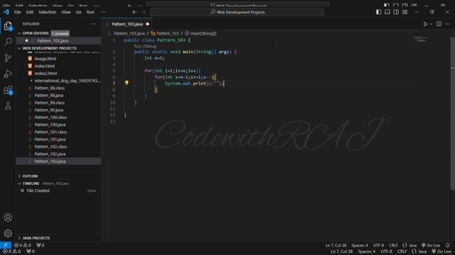Java Pattern_103 смотреть онлайн