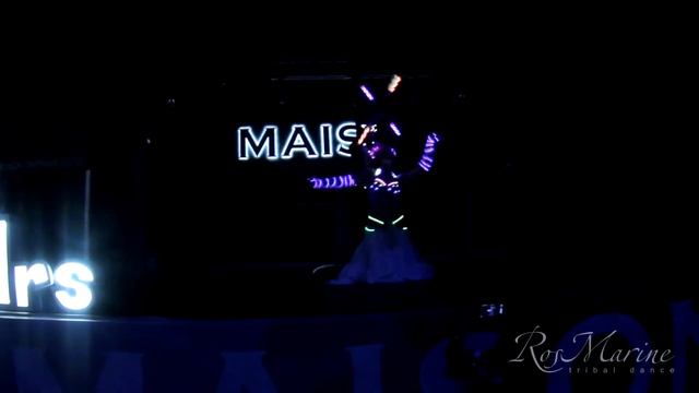 Wedding Party 2017, Тольятти, Mr.Wasabi и RosMarine, Световое трайбл шоу смотреть онлайн