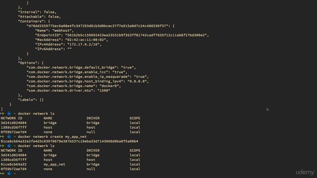 Docker Networks CLI Management of Virtual Networks смотреть онлайн