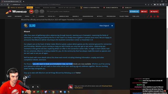 BLIZZCON CONFIRMED ! смотреть онлайн