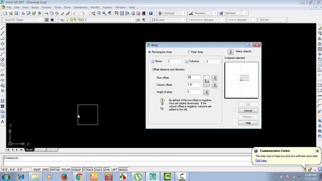 AutoCAD 2007 Bangla Tutorial For Beginner to Advance 17 Array Tool смотреть онлайн