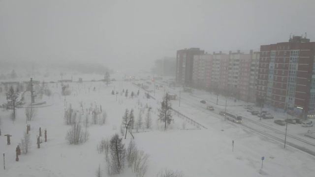 Классический Новый Уренгой зимой, точнее в марте) смотреть онлайн