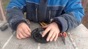Ремонт стартера виброплиты. Почему не накручивается верёвка?