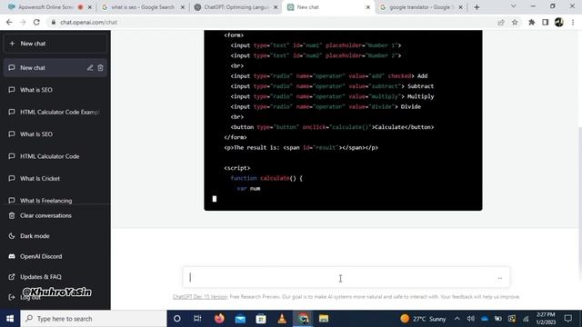 How to build an app on Chat GPT | chat gpt coding to build an app смотреть онлайн