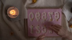 Свечи на День Рождения для торта своими руками | Свечи цифры из соевого воска  DIY
