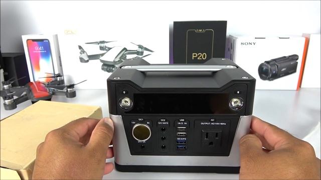 Quesvow 280Wh Generator [110v] - This Power Bank Can Power On Your TV! смотреть онлайн