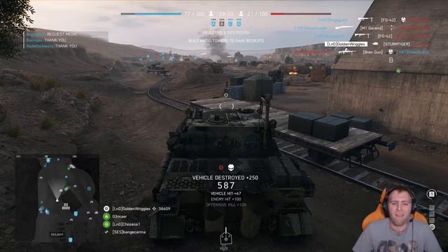 Battlefield 5 Clip - 3rd person view is useful (Sturmtiger), thats gotta hurt! смотреть онлайн
