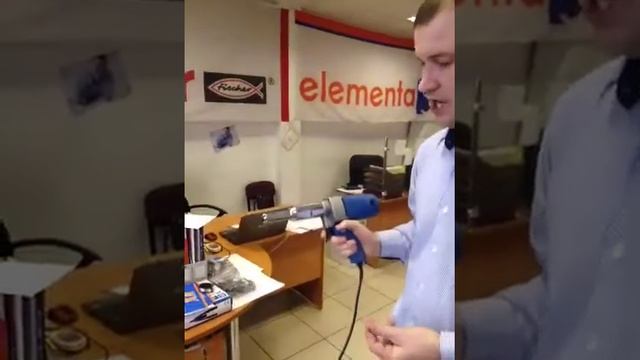 Как работает электрический заклёпочник смотреть онлайн