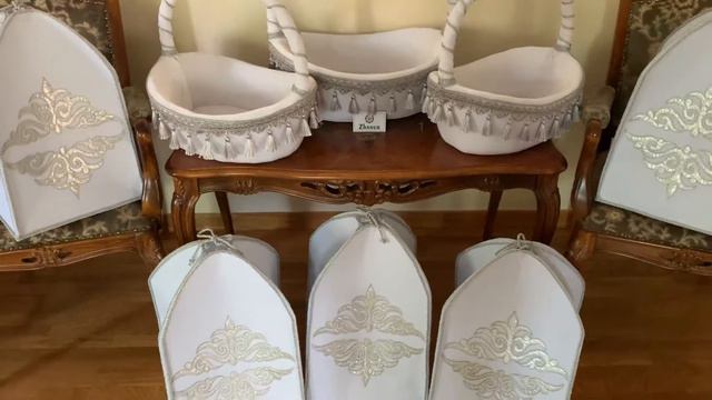 Свадьба. Калта для Куда. Wedding basket decoration and box. Baby shower basket смотреть онлайн