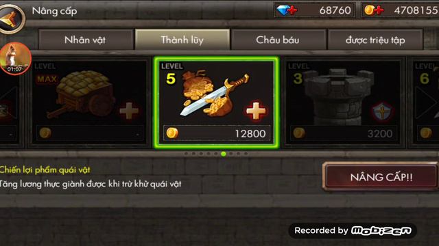 Chiến tranh các vì vua Kingdom war Anh hùng biến hình khi nâng max level 10 смотреть онлайн