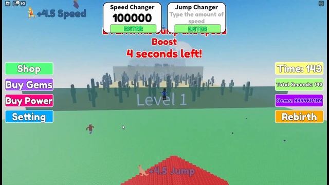 ??ROBLOX ROBLOX BUT EVERY SECOND YOU BECOME STRONGER SCRIPT | INF GEMS!?? смотреть онлайн