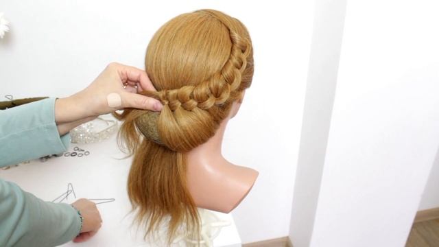 Прически на каждый день. Легкие прически. Прически на средние и длинные волосы. смотреть онлайн