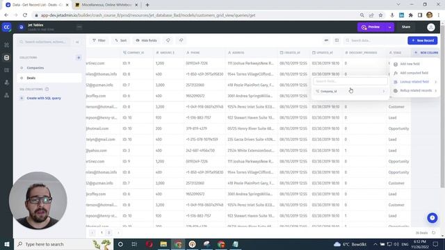 Data Editor - Lookups and Rollups in Jet Admin смотреть онлайн