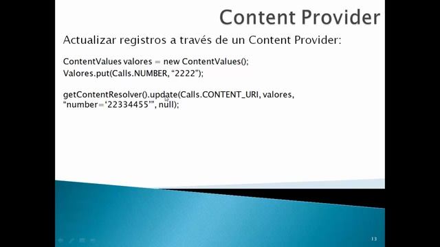 Content Providers смотреть онлайн