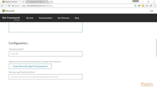 Building with Bot Framework : Publishing to Azure | packtpub.com смотреть онлайн