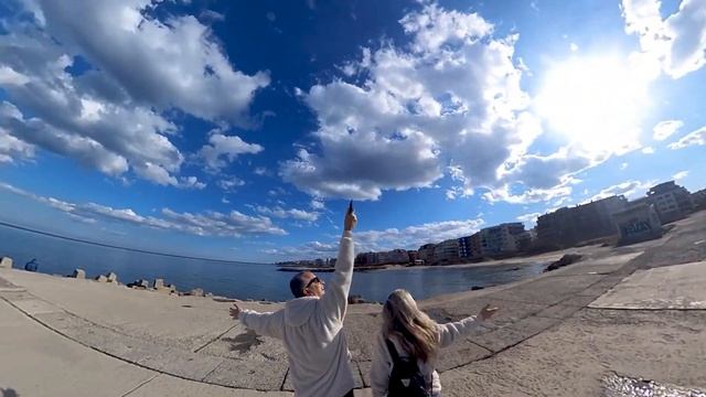 Pomorie 2023, Bulgaria, Insta360 X3, Bullet Time