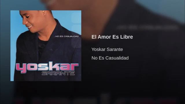 El Amor Es Libre - Yoskar Sarante (Audio Bachata) смотреть онлайн