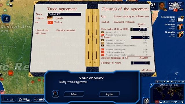 Geopolitical Simulator 4: Power and Revolution | Uganda | EP02 смотреть онлайн