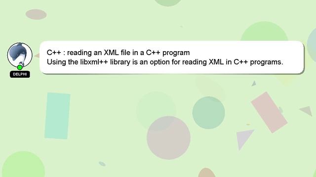 C++ : reading an XML file in a C++ program смотреть онлайн