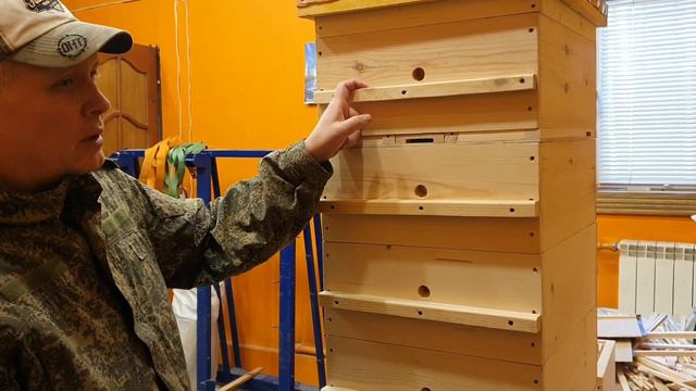 Ч.6 МНОГОКОРПУСНОЙ УМНЫЙ УЛЕЙ И МЕТОДЫ ПЧЕЛОВОЖДЕНИЯ. семья медовик и пакет из одной семьи. смотреть онлайн