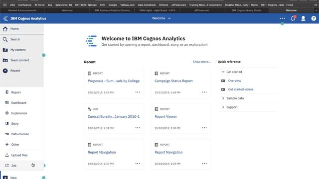 Intro to Cognos 11-Navigation смотреть онлайн