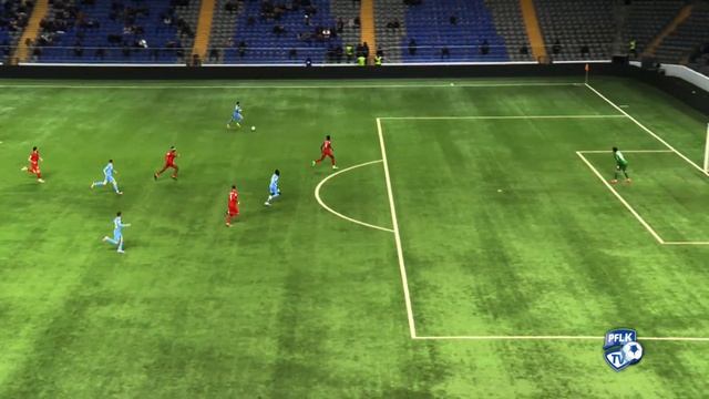 Гол - Э. Астанов. Астана - Кайсар 5:1. 18 финала. Кубок 2023