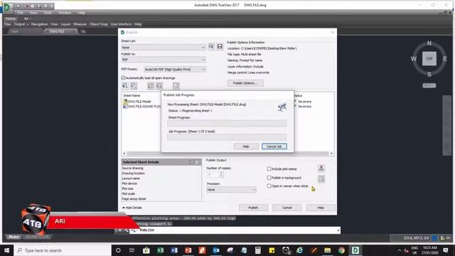 How to convert AutoCAD DWG file to PDF file in AUTODESK True View смотреть онлайн