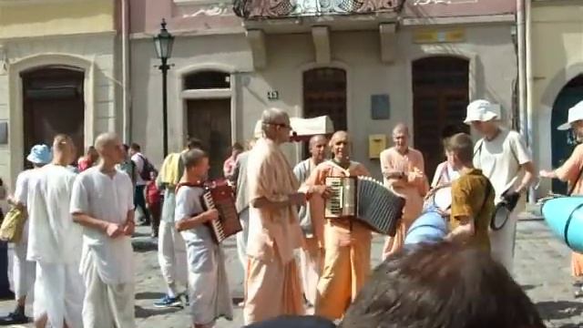 Кришнаиты поют смотреть онлайн