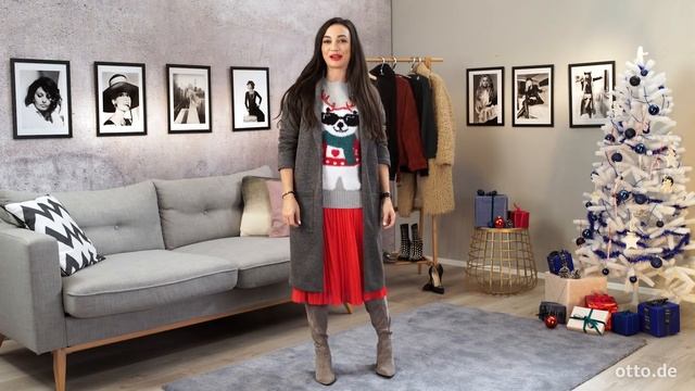 How to style: Ugly Xmas Sweater ~ refashion | OTTO смотреть онлайн