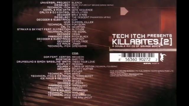 Technical Itch - Killa bites 2 disc 1 + disc 2 смотреть онлайн