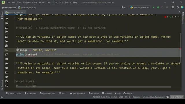 "Python Error Fix: NameError ' ' is not Defined! | Quick Troubleshooting Tips!" смотреть онлайн