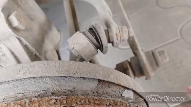 Замена задней стойки стабилизатора Hyundai Accent смотреть онлайн