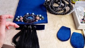 Сумочка своими руками с бархата и бахрамой