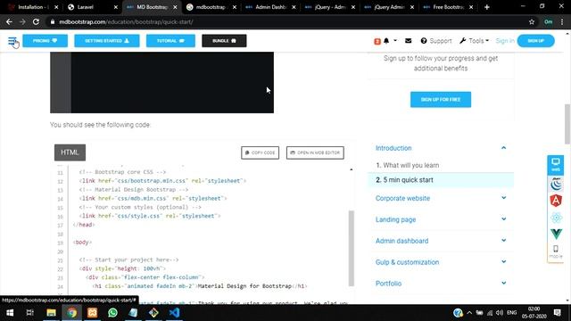 Laravel 5.8 Ecommerce Part-2 | How to setup files and link css, js and make a navbar in Laravel смотреть онлайн