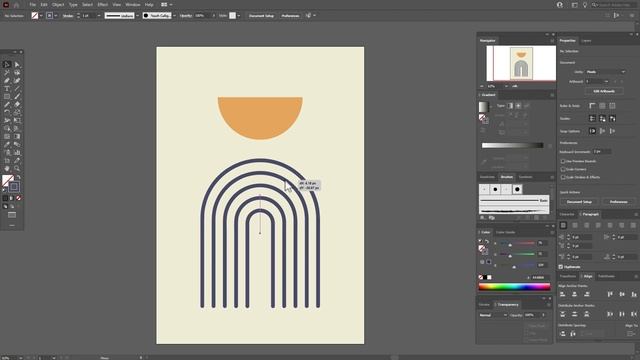 3 СОВРЕМЕННЫХ АБСТРАКТНЫХ ПОСТЕРА С 100% ВЕКТОРНОЙ ТЕКСТУРОЙ. Урок в Adobe Illustrator смотреть онлайн