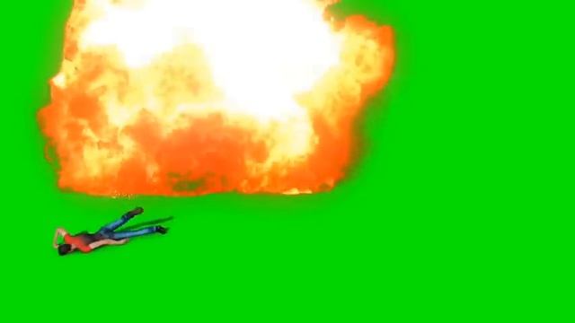 Green Screen Action Movie Man Run Explosion - Footage PixelBoom смотреть онлайн