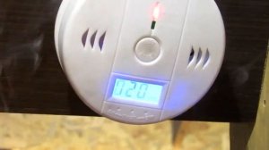 Тест датчика угарного газа (СО)