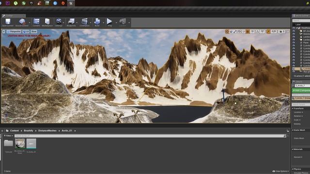 Vikings village: Unreal Engine 4 - UE4 Environment Design - Open world Free assets - Brushify смотреть онлайн