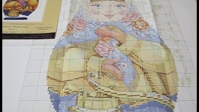 Новые наборы: Матрешки и Летнее утро. Embroidery kits. смотреть онлайн
