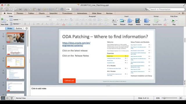 ODA Live - Let's Talk Patching смотреть онлайн
