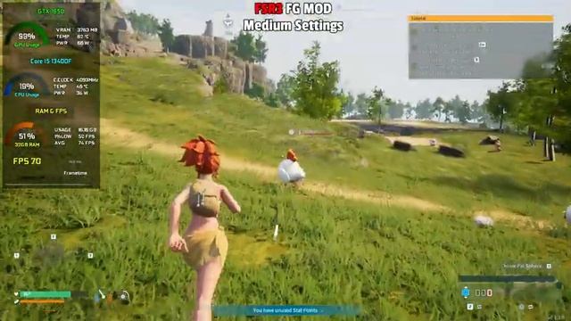 Palworld - GTX 1650 - AMD FSR 3 Frame Generation Mod - 1080p смотреть онлайн
