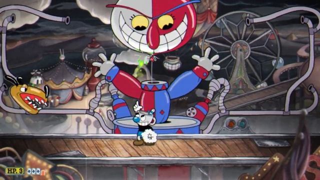 Победил проклятого клоуна Бэппи!!! CUPHEAD прохождение #5 смотреть онлайн