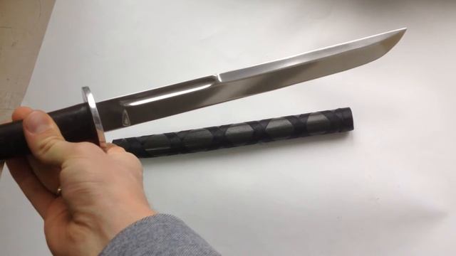 Танто из черного дерева. ООО "Павловские ножи" смотреть онлайн