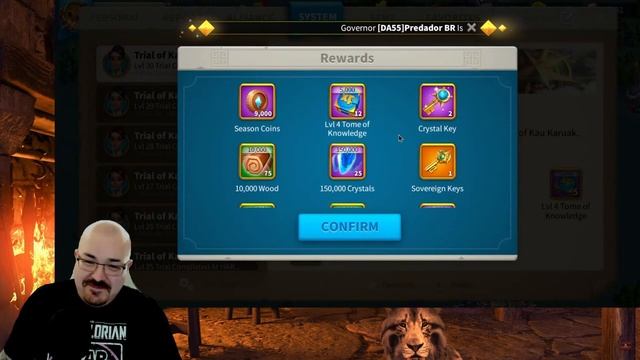 SUM of ALL Kau Karuak Crystal and Coins earned from all 5 difficulties in Rise of Kingdoms смотреть онлайн