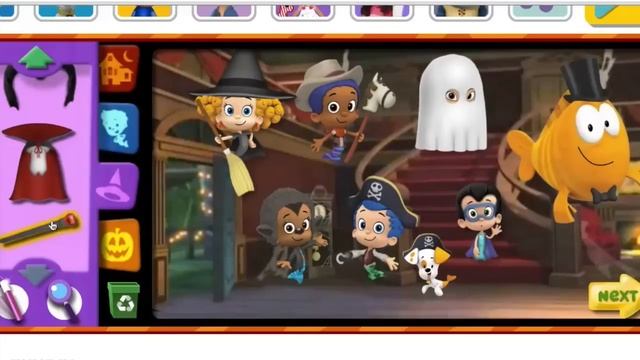 Bubble Guppies - Halloween Costumes - Bubble Guppies Full Gameplay Cartoons for Kids смотреть онлайн
