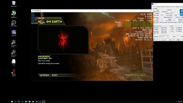 DOOM Eternal - SSE 4.2 Fixed Xeon L5408 (Core 2 Quad) Gameplay Quick Test смотреть онлайн