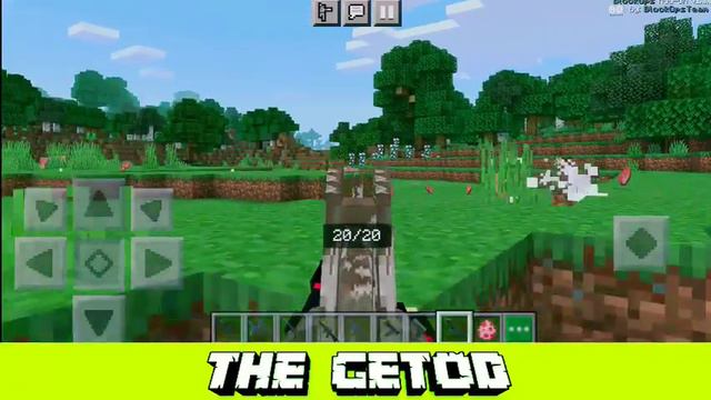 4. ADDON 3D GUNS BLOCKOPS WITH SKIN FOR MINECRAFT смотреть онлайн