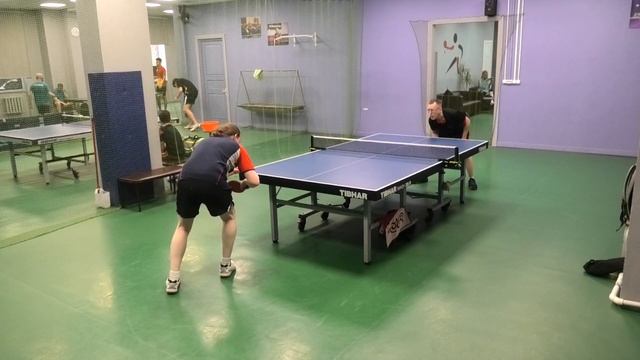Минин И. (785) - Васильев С. (512) настольный теннис 14.05 Клубный Чемпионат СПб Высшая Лига "С" смотреть онлайн