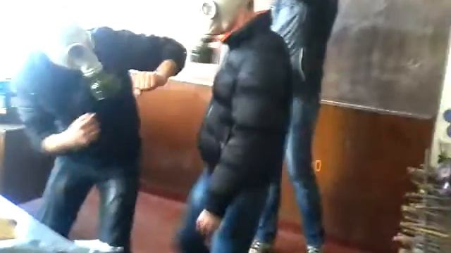 (Прикол) Бой слоновых хоботов г.Луганск 28.10.14 смотреть онлайн