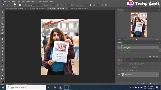 Adobe Photoshop Basic Class Part 1 - photoshop for beginners in hindi смотреть онлайн